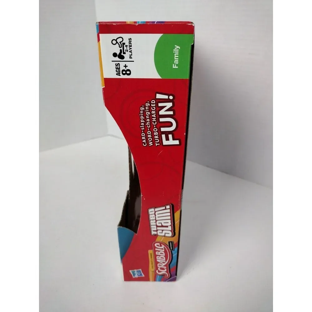 Hasbro Scrabble Electronic Turbo Slam Board Game, BRAND NEW IN BOX